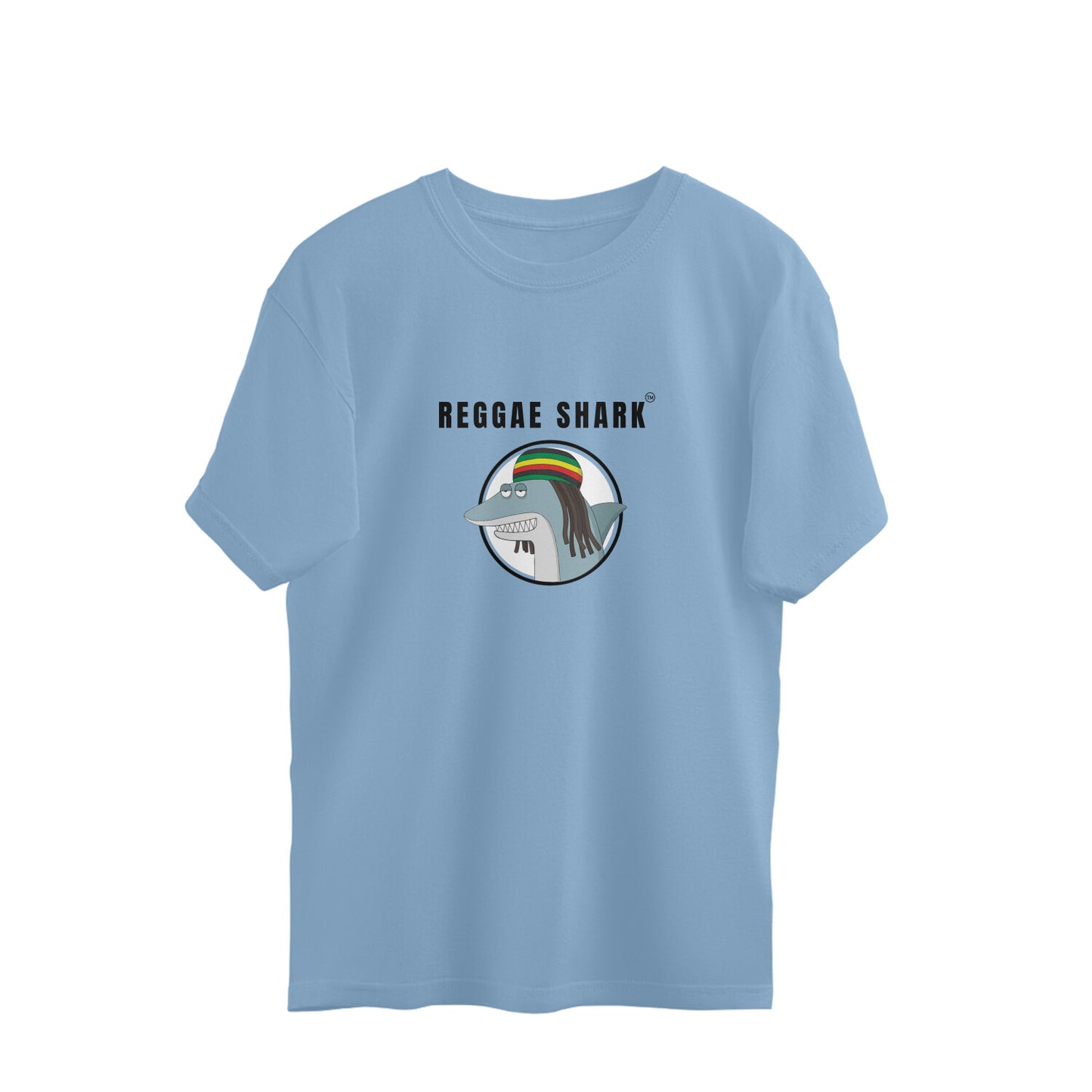 REGGAE SHARK Oversized T-shirt