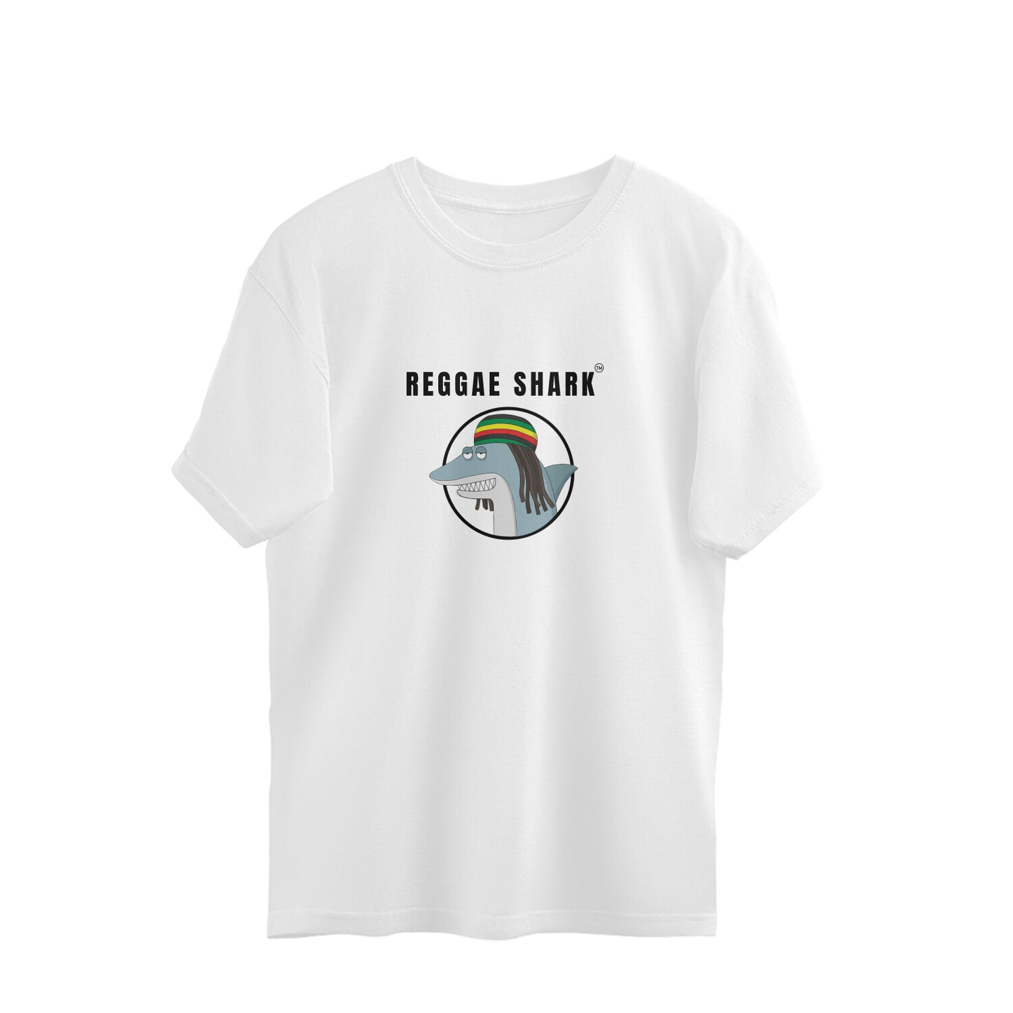 REGGAE SHARK Oversized T-shirt